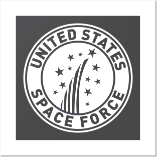 United States Space Force Badge Design Posters and Art